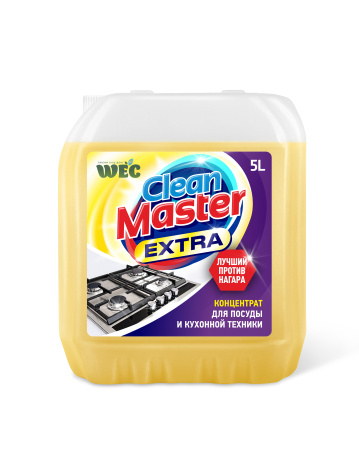 Чистящее средство от нагара, копоти, сажи - Clean Master Extra 5 л