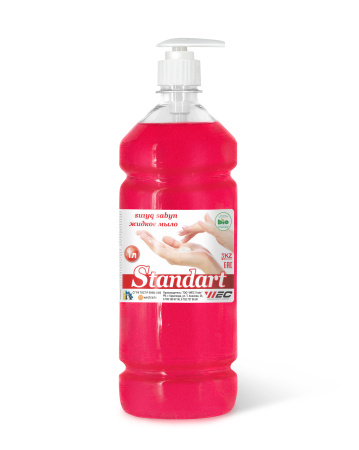 Жидкое мыло для рук и тела - Standart Bubble Gum 1 л ПЭТ